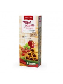 Бисквитное печенье с земляничной начинкой Prestige 165 гр